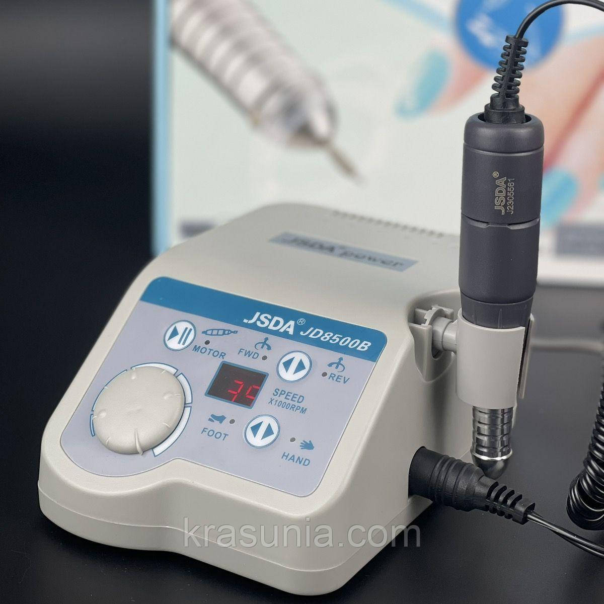 Фрезер для манікюру та педикюру JSDA 8500В, Оригінал, фото 1
