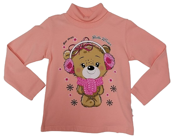 Кофта для дівчинки Serka 110 см рожева (471)