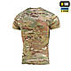 M-Tac чоловіча літня військова футболка мультикам польова армійська футболка з велкро панелями Summer MC - фото 3 - id-p2113538615