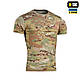 M-Tac чоловіча літня військова футболка мультикам польова армійська футболка з велкро панелями Summer MC - фото 4 - id-p2113538615