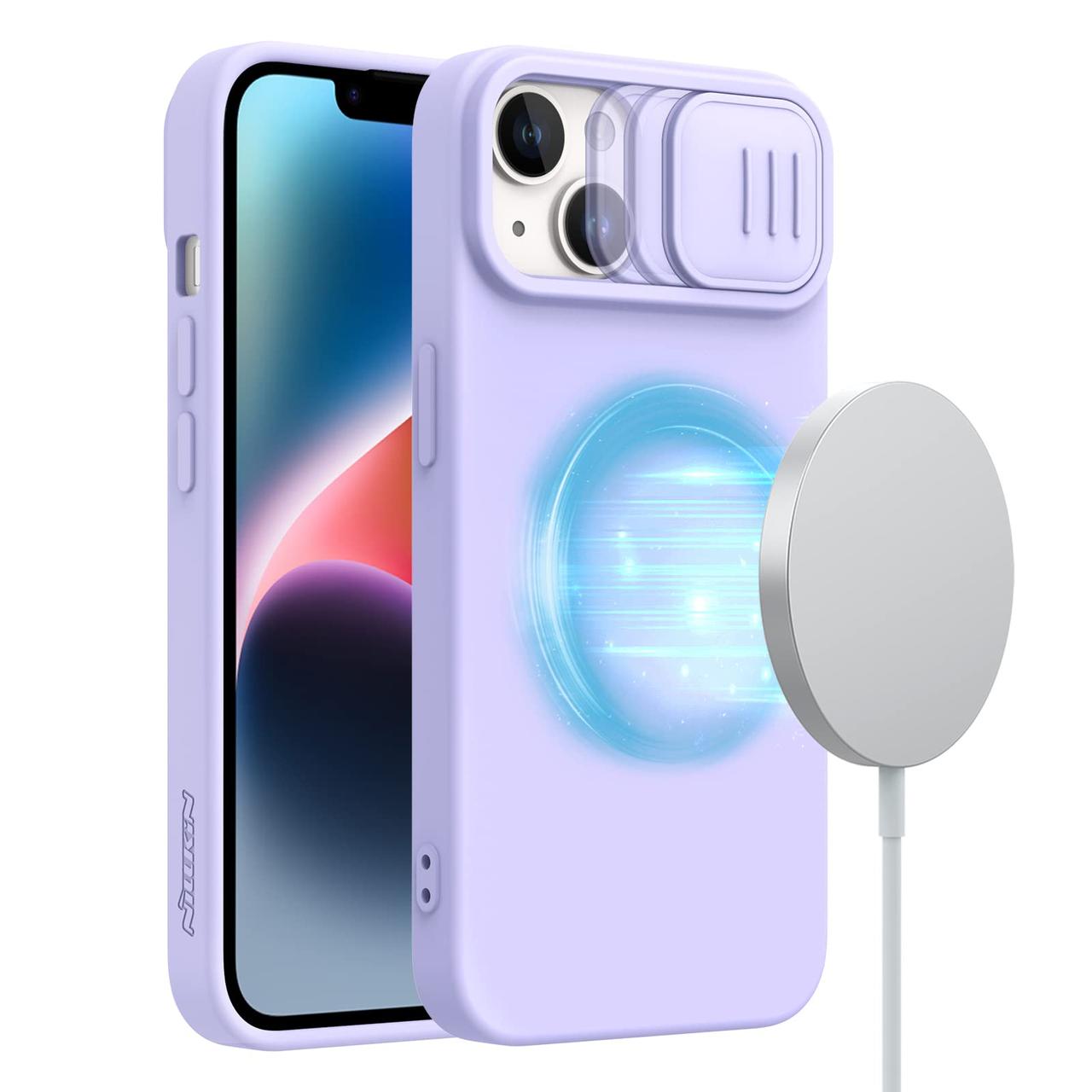 Силіконовий чохол Nillkin CamShield Silky for Magsafe для iPhone 13
