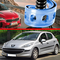 Автобаферы силиконовые на передние пружины Peugeot 207 2006-2012 (проставки,подушки пружины)