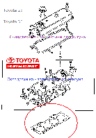 Прокладка гбц на двигатели Toyota 2E, Toyota 3E