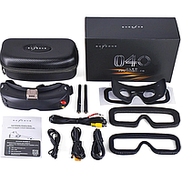 Бюджетные FPV Видео очки для квадрокоптера SKYZONE SKY04O 5.8G Fpv шлем, Очки дрон