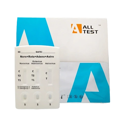 Тест на ротавірус аденовірус астровірус норовірус комбо, AllTest Biotech IMVD-645, 10 шт.
