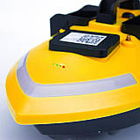 Кораблик для риболовлі 40 точок Flytec V020-G GPS Короповий кораблик на радіокеруванні світиться в темряві, фото 3