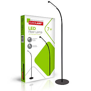 Світильник на підставці Eurolamp 7W 5000K LED-FLD1-7W(black), фото 1