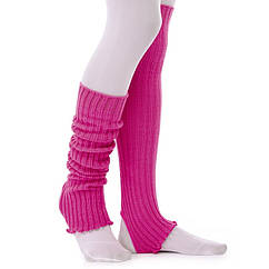 Гетри для танців Zelart 9312 довжина 60 см Bright Pink