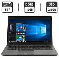 Ноутбук Б-клас Toshiba Tecra Z40 / 14" (1366x768) TN / Intel Core i5-4300U (2 (4) ядра по 1.9 - 2.9 GHz) / 12