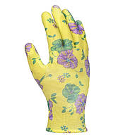 Doloni перчатки рабочие трикотажные c полиуретановым покрытием, размер 7, D-Flex 4347