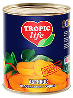 Абрикос половинками в сиропе Tropic Life 850 мл