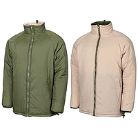 Двостороння тактична куртка GB Thermal Jacket reversible OD green/khaki MFH, Німеччина