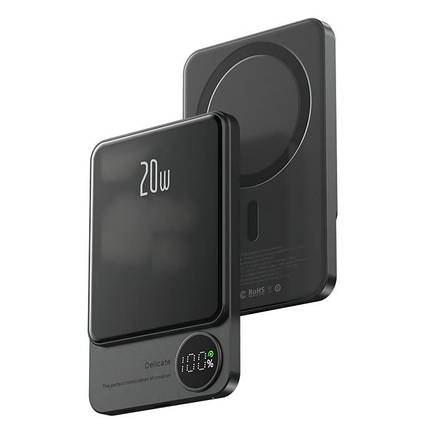 PowerBank Q9 - бездротовий павербанк з технологією MagSafe YU227, фото 1
