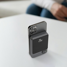 PowerBank Q9 - бездротовий павербанк з технологією MagSafe YU227, фото 3