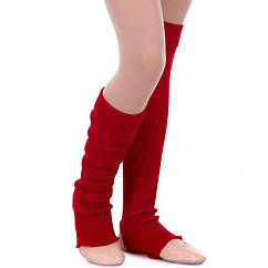 Гетри для танців Zelart 3991-60 довжина 60 см Red