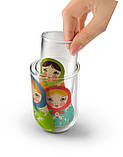 Склянки Fred & Friends Babushcups 3 шт, фото 4