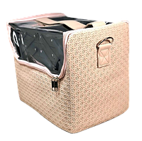 Сумка-чемодан для мастера с раздвижными полочками, Цвет бежевый