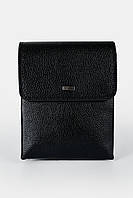 Кожаная мужская сумка через плечо Desisan 1449-01 черная