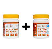 Жиросжигатель Black Fire + Детокс Detox, Bioline Nutrition, Германия