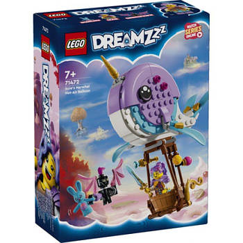 Конструктор LEGO DREAMZzz Повітряна куля Ізі "Нарвал" 71472