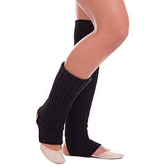 Гетри для танців Zelart 1005A-60 довжина 60 см Black