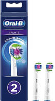 Насадка для щітки Oral-B 3D White EB 18 RB Clean Maximiser 2 шт, Насадка на електричну зубну щітку Oral-B