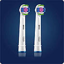 Насадка для щітки Oral-B 3D White EB 18 RB Clean Maximiser 2 шт, Насадка на електричну зубну щітку Oral-B, фото 4