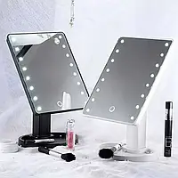 Зеркало с подсветкой / Зеркало для макияжа со светодиодной подсветкой /16 светодиодов для яркого освещения