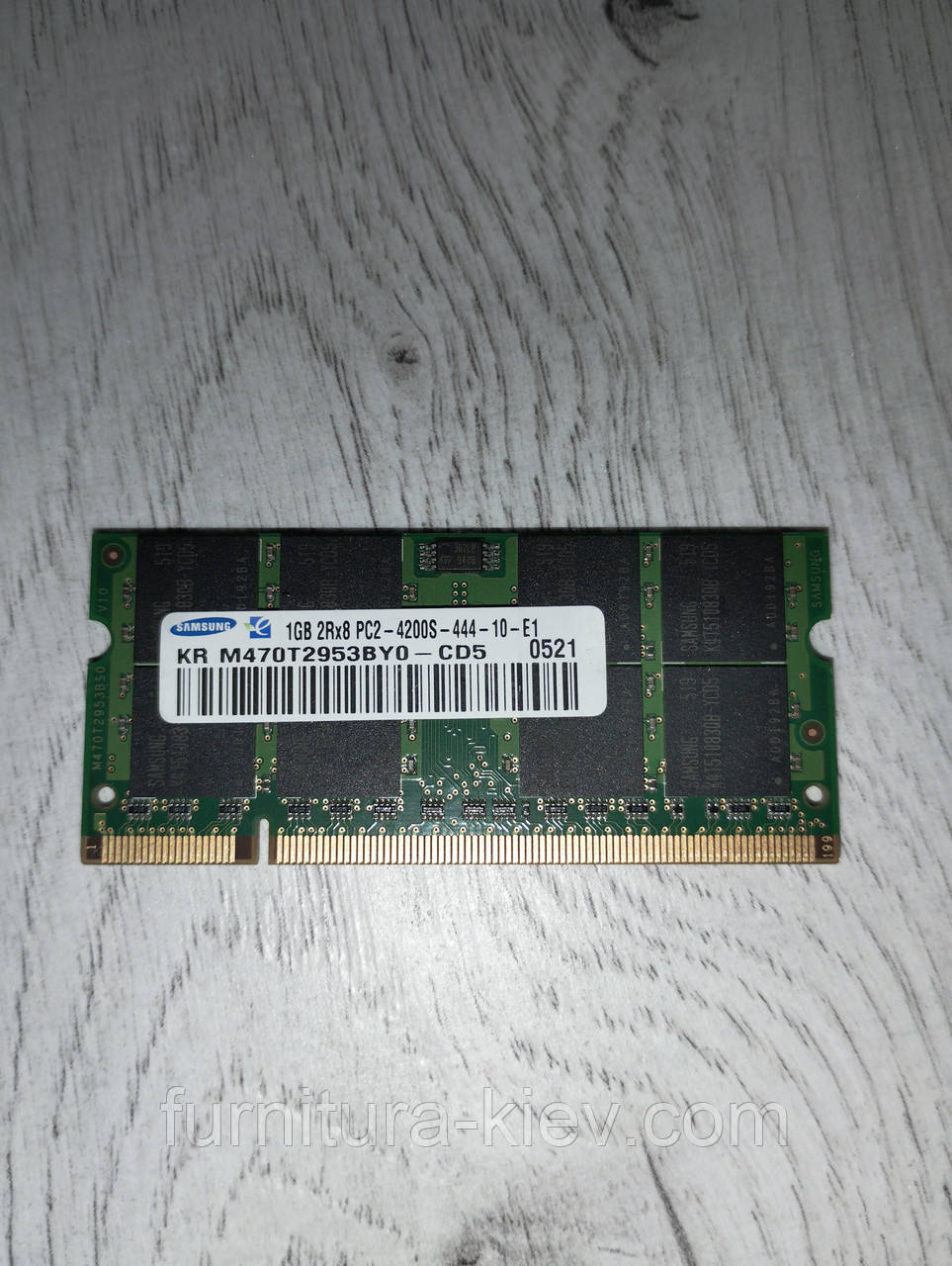 Оперативная пам'ять для ноутбука 1GB 2Rx16 PC2 -6400S-666-12-A3, фото 1