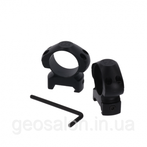 Сталеві кільця Konus D 25,4 середні Weaver