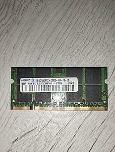 Оперативная пам'ять для ноутбука 1GB 2Rx8 PC2-4200S-444-10-E1