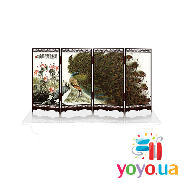 3Д Пазл Pintoo Ширма - Павич - 462 деталі, фото 1