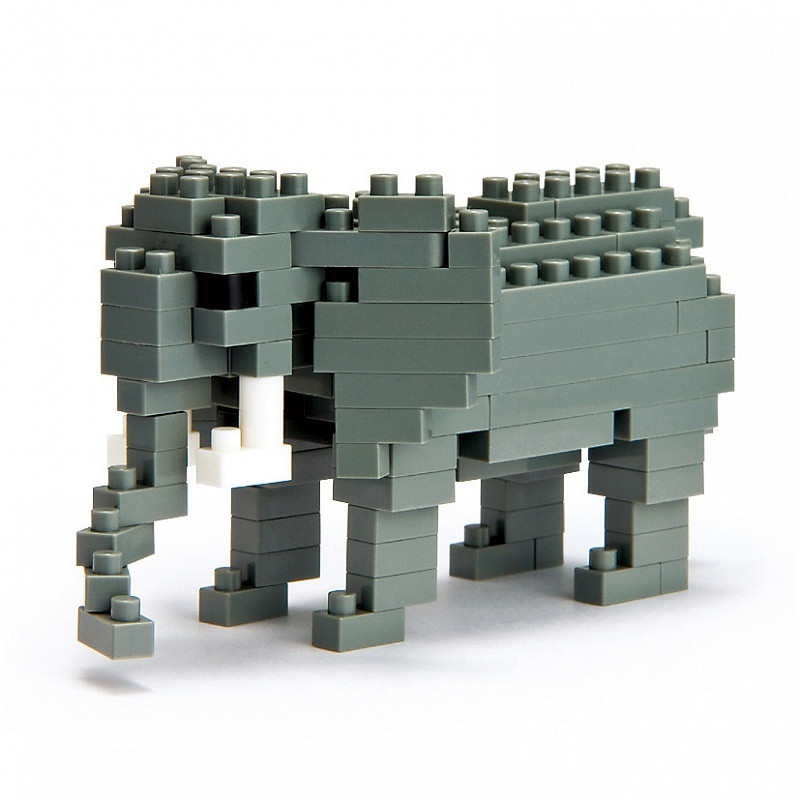Міні конструктор Nanoblock Африканський Слон