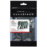 Міні конструктор Nanoblock Африканський Слон, фото 3