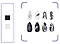 Накладні нігті - Змія 24 шт.+ клей для нігтів, типси для манікюру, фото 6