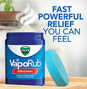 Мазь от кашля , боли в горле и в мышцах Vicks VapoRub 100 г CША