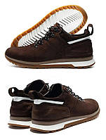 Мужские кожаные кроссовки Hamma, мужские спортивные туфли коричневые, кеды повседневные. Мужская обувь