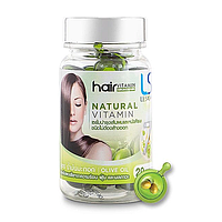 Вітамінні капсули з оливковою олією для харчування і відновлення волосся 20 шт Lesasha  (8858690012276)