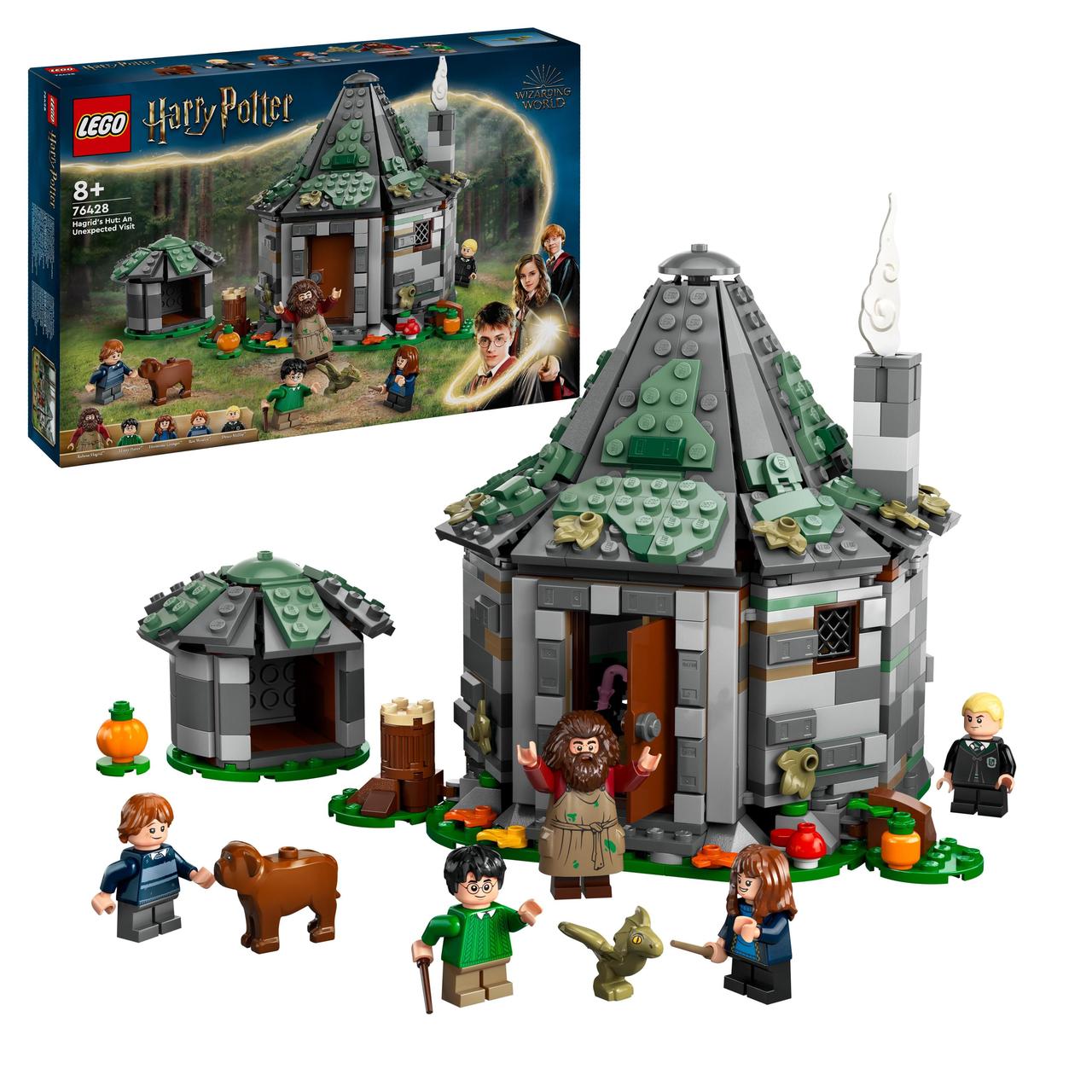 Конструктор Лего Гаррі Поттер Хатина Хагріда Lego Harry Potter Hagrid's Hut: An Unexpected Visit 76428