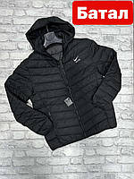 Куртка мужская демисезонная NIKE/батал р-ры 3XL-7XL"AMIGO" купить оптом в Одессе на 7км