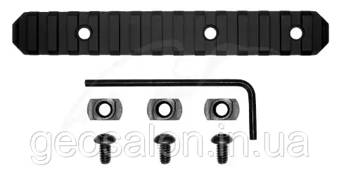 Планка GrovTec M-LOK Picatinny 15 slots 15,2 см