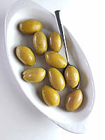 Дамаскино Зелені оливки з кісточками 071 -90 Atlas 3 кг вага оливок у розсолі в пет-пакеті 73285