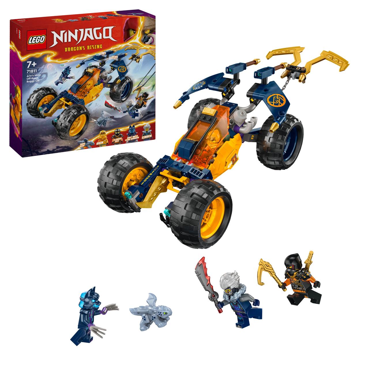 Конструктор Лего Ніндзяго Позашляховик Баггі Lego Ninjago Arin's Ninja Off-Road Buggy Car 71811
