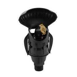 Кобра SP-3302RN вистрілює тонку, пружну струмінь і має два режими:  180° — поливаєте грядки вздовж доріжки, не мочите плитку.  360