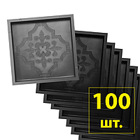 Формы для тротуарной плитки Лилия квадрат 300х300х30 мм Верес Украина 100 шт