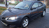 Дефлекторы окон (ветровики) COBRA-Tuning на MAZDA 3 I SD 2003-2008