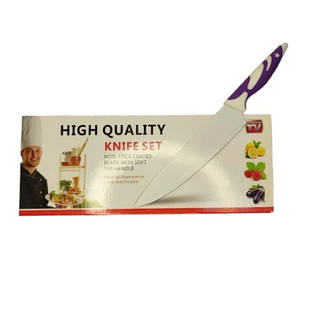 Набір ножів з керамічним покриттям HIGH QUALITY KNIFE SET 3 шт.