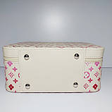 Набір боксів для косметики 3 шт. бежевий, фото 5