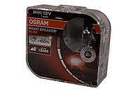 Лампа галогенная Osram Night Breaker Silver +100% 12В H11 55Вт +100%, арт.: 64211NBS-HCB, Пр-во: Osr