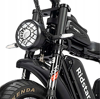 Электровелосипед 20 дюймов MTB RIDSTAR Q20 1500 Вт 48 В 20 Ач